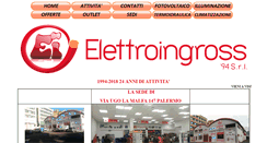 Desktop Screenshot of elettroingross.com