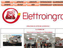 Tablet Screenshot of elettroingross.com